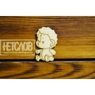 Заготовка (основа) для броши игрушка "Ёжик"