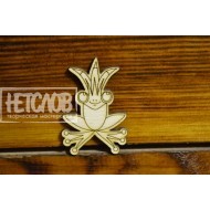 Заготовка (основа) для броши "Лягушка"