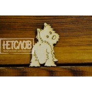 Заготовка для броши "Вестик" 