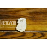 Заготовка для броши "Пухля"