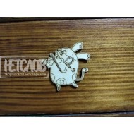 Заготовка для броши "Скрипачка"